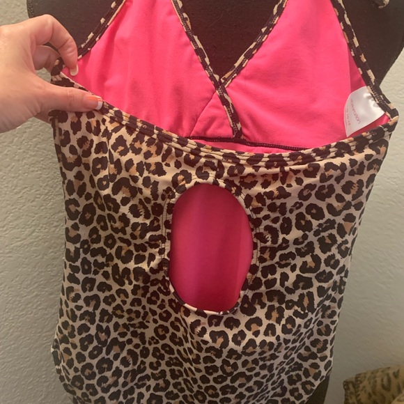 SOLD ON MERCARI Leopard Bathing Suit Sz 10-12 - Picture 4 of 7